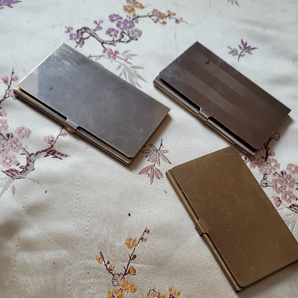 Metal Business Card Holders